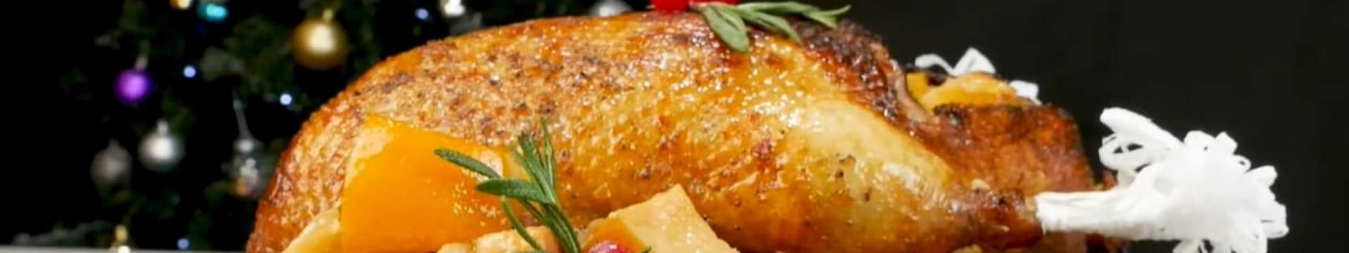 Canard festif aux oranges