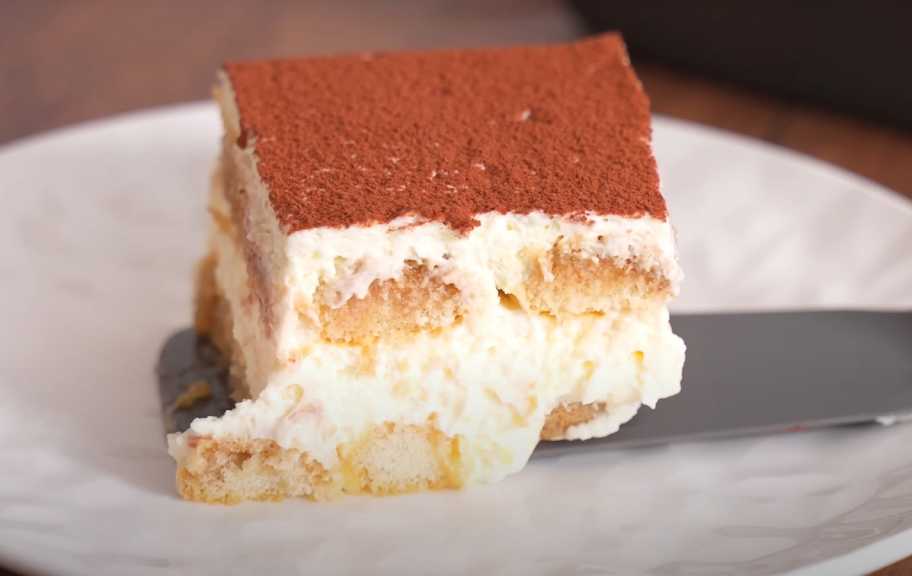 Recette : Tiramisu au mascarpone et aux biscuits Savoiardi