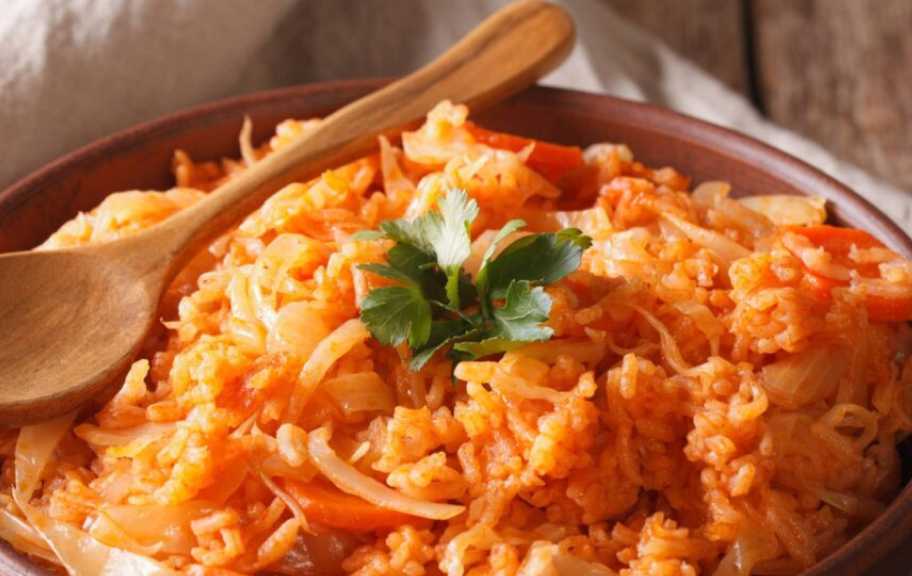 Recette : Chou au riz Lahanarizo