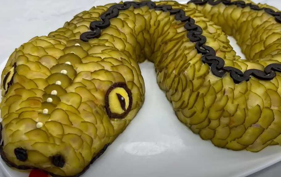 Recette : Salade du serpent royal