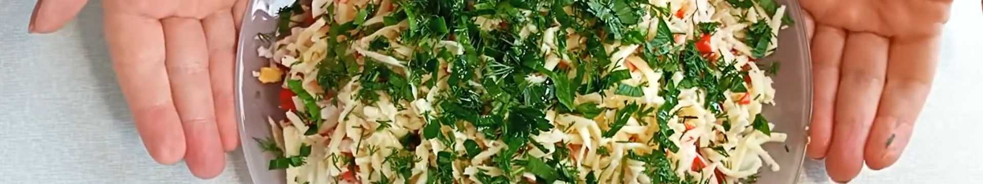 Salade de crabe sans mayonnaise