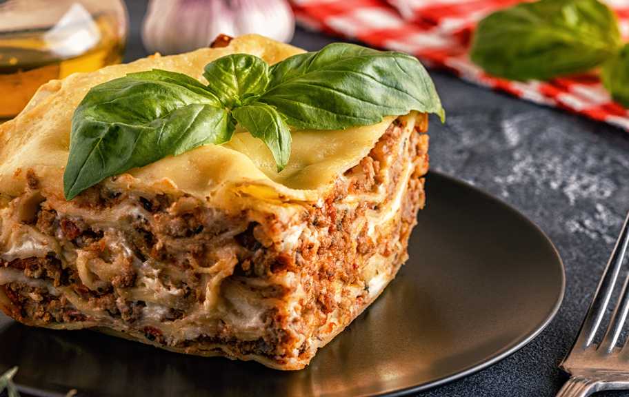 Recette : Lasagnes à la béchamel