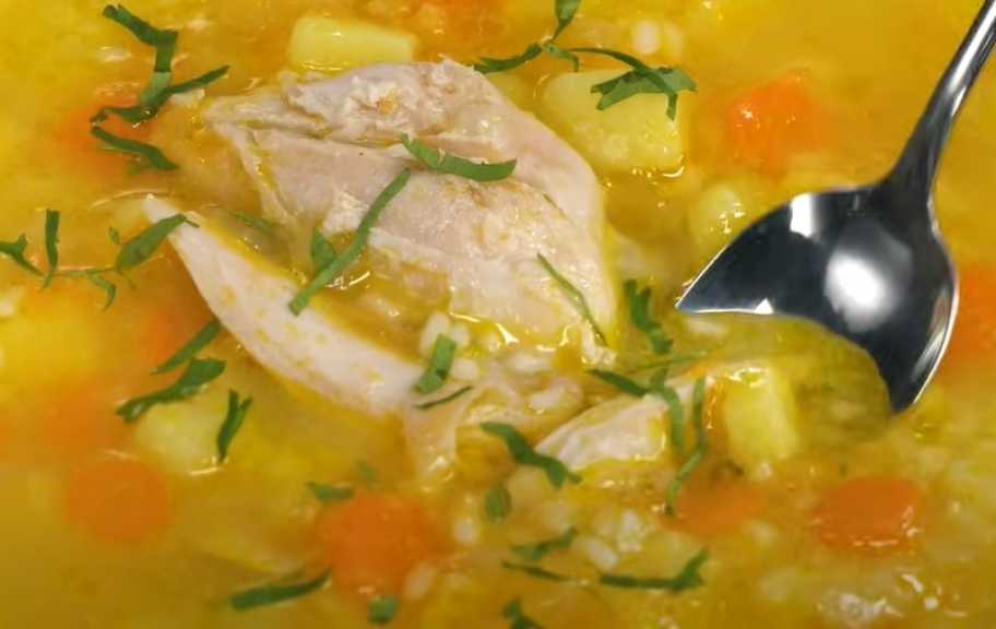 Recette : Soupe de dinde