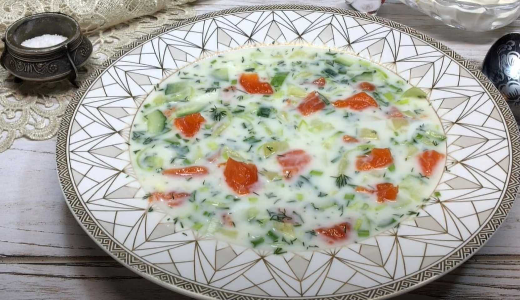 Image du plat : Okroshka au poisson