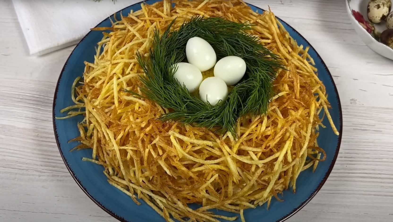 Image du plat : Salade de nids de tétras lyre