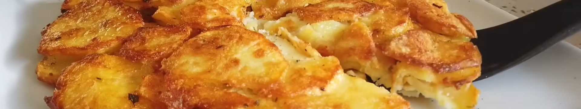frittata de pommes de terre à la poêle