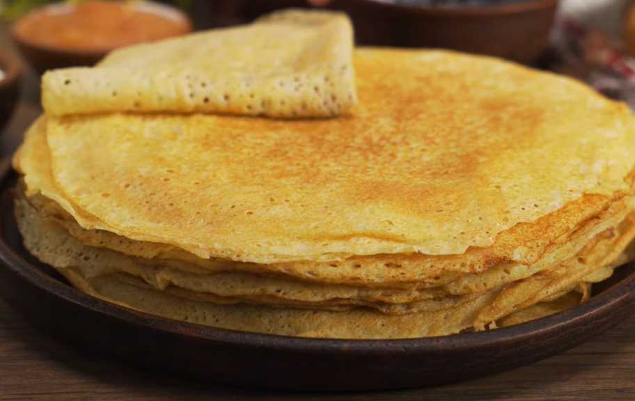 Recette : Crêpes à la crème anglaise au lait