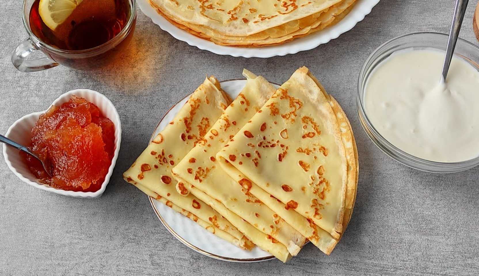 Image du plat : Crêpes à la crème