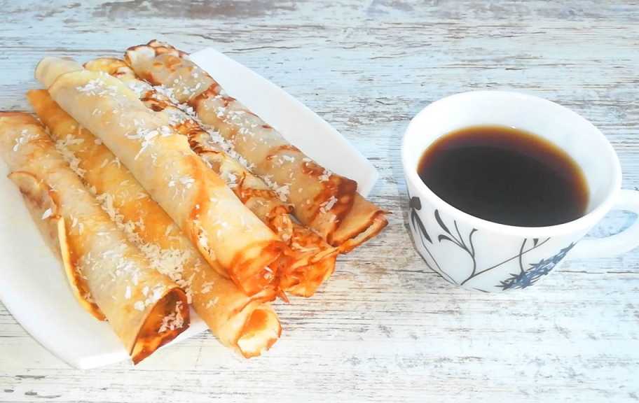 Recette : Crêpes au lait de coco