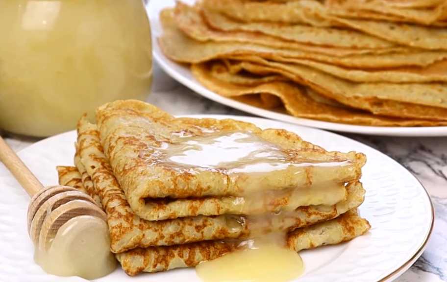 Recette : Crêpes à l'avoine au lait