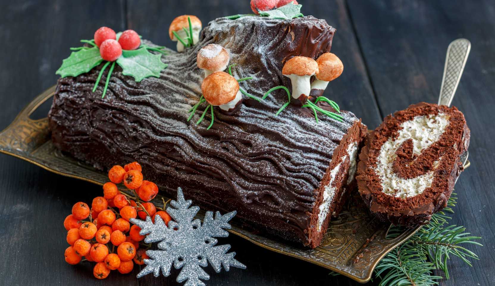 Image du plat : Bûche de Noël (BÛCHE DE NOËL)