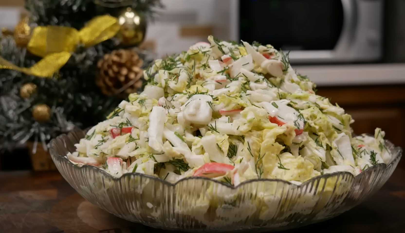 Image du plat : Salade de crabe au chou chinois