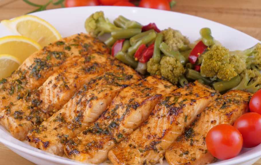 Recette : Saumon au four avec légumes