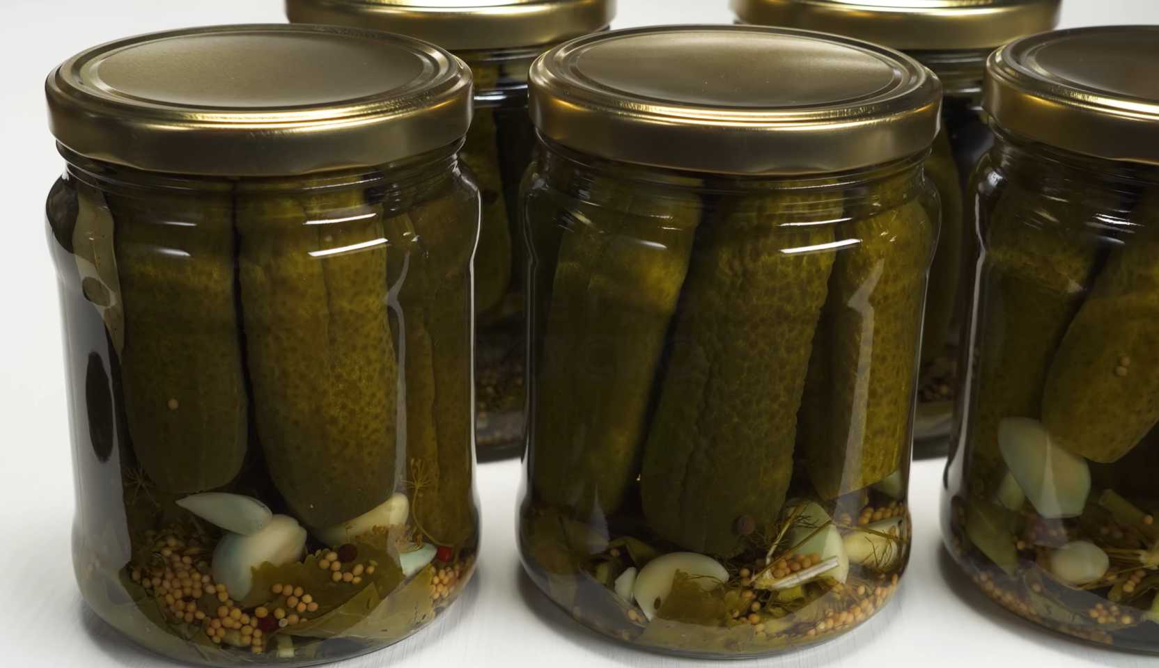 Image du plat : Concombres marinés dans une marinade légère