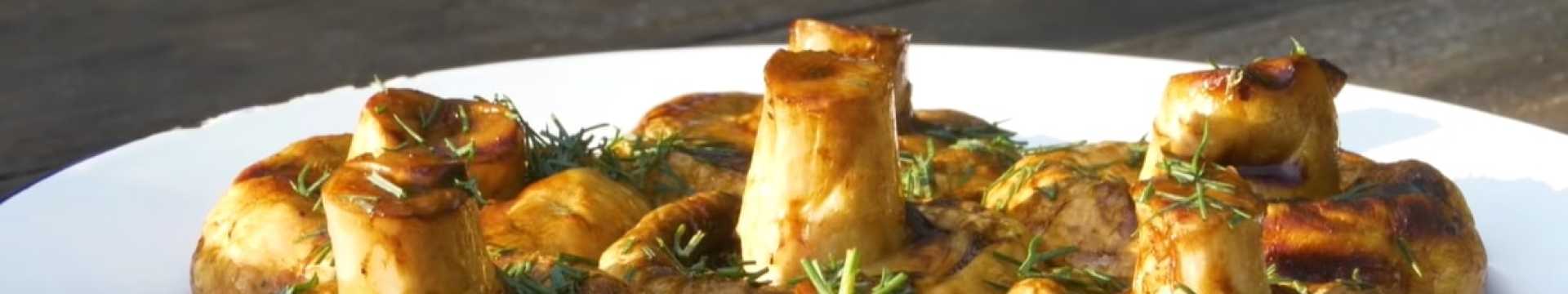 Marinade pour champignons grillés