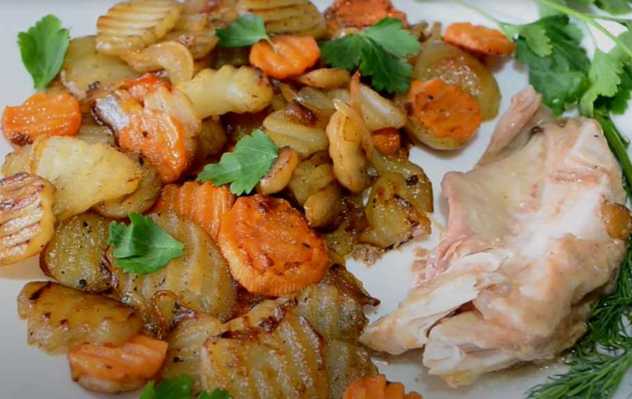 Recette : Topinambours frits aux légumes