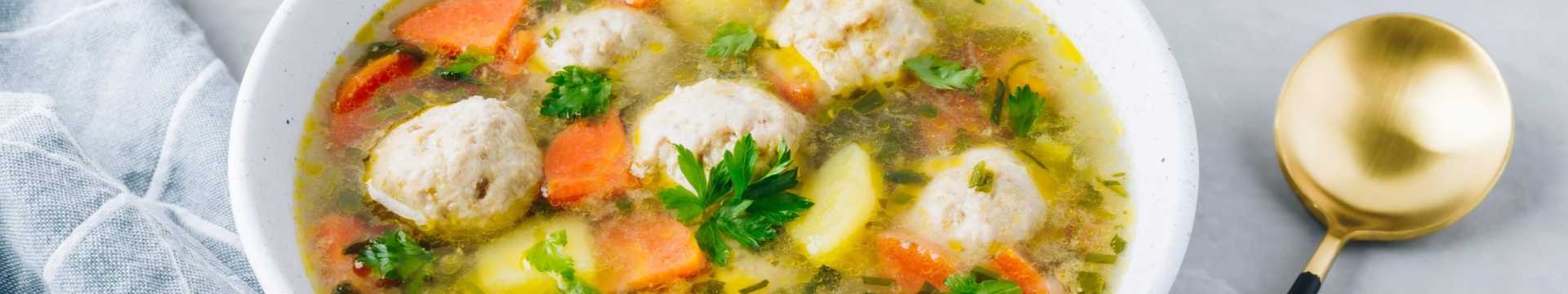 soupe aux boulettes de viande