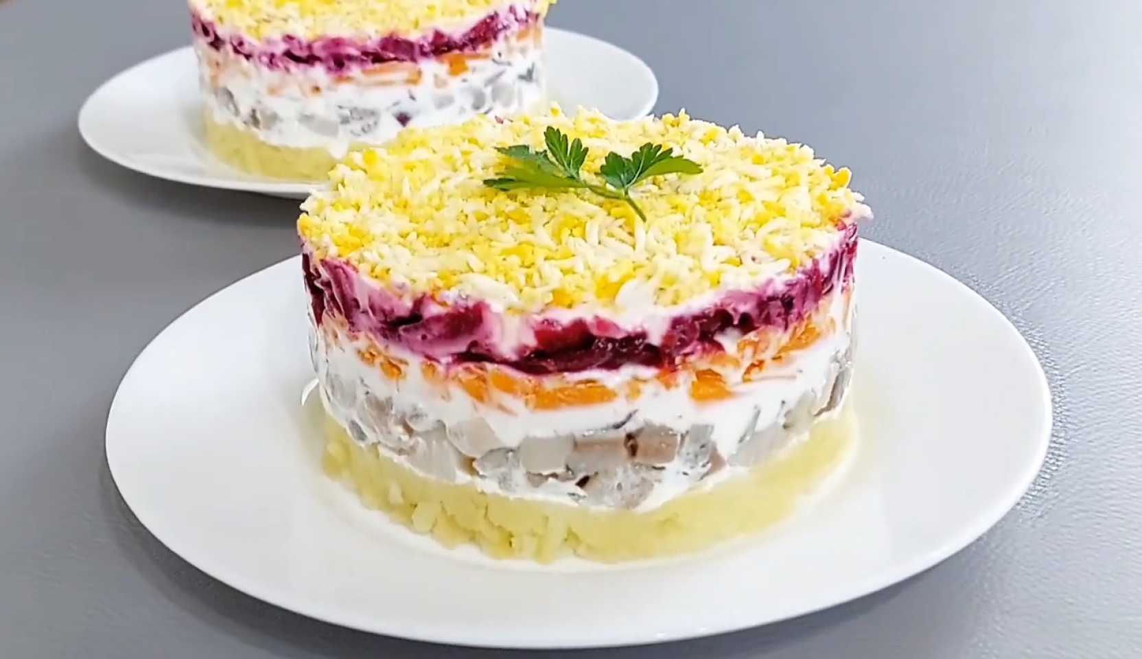 Image du plat : Hareng sous une peau de fourrure, sans mayonnaise