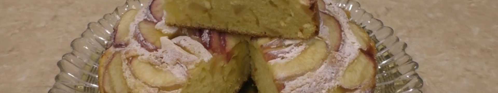 Charlotte aux nectarines