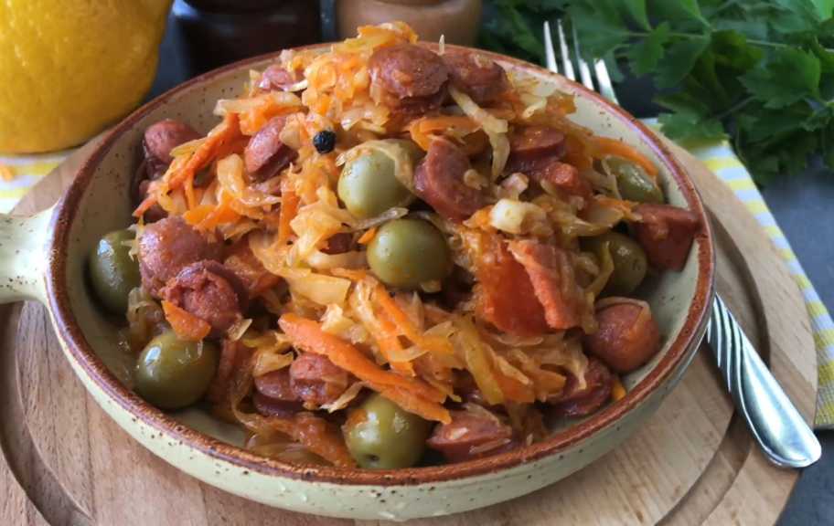 Recette : Solyanka à la poêle