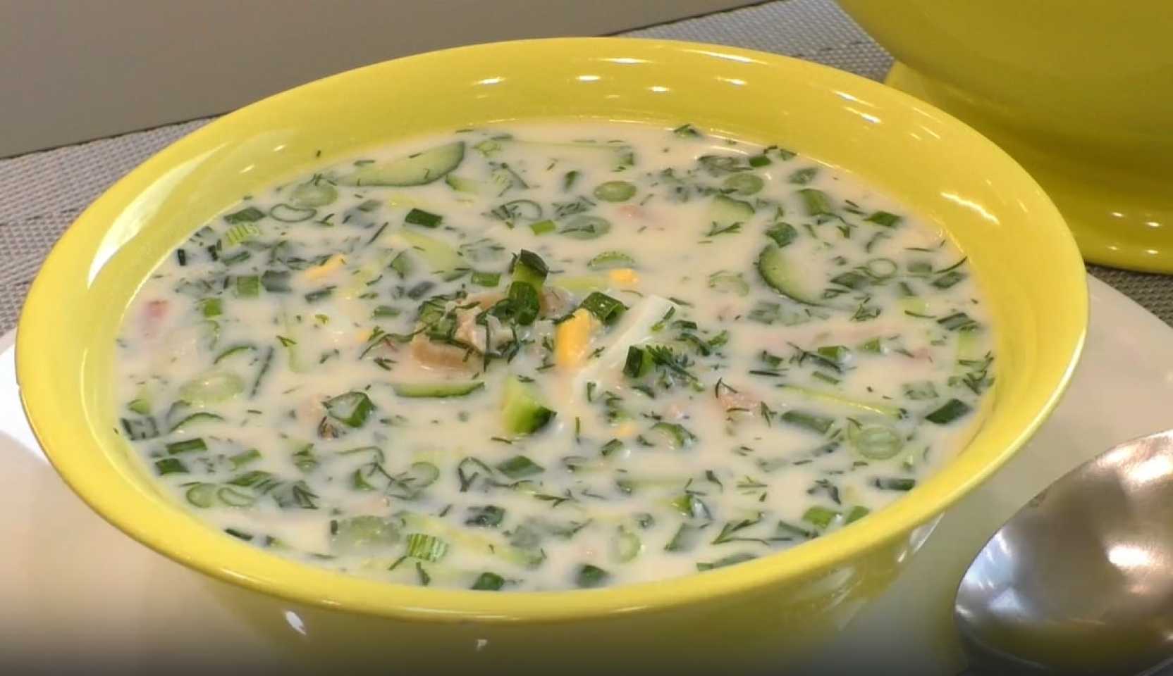 Image du plat : Okroshka sans pommes de terre sur kéfir