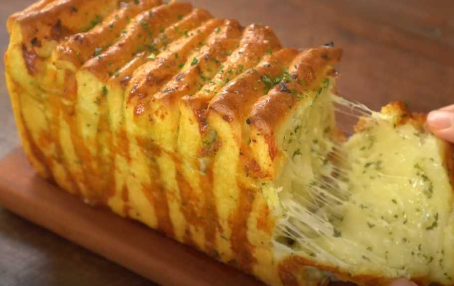 Recette : Pain à l'ail et au fromage