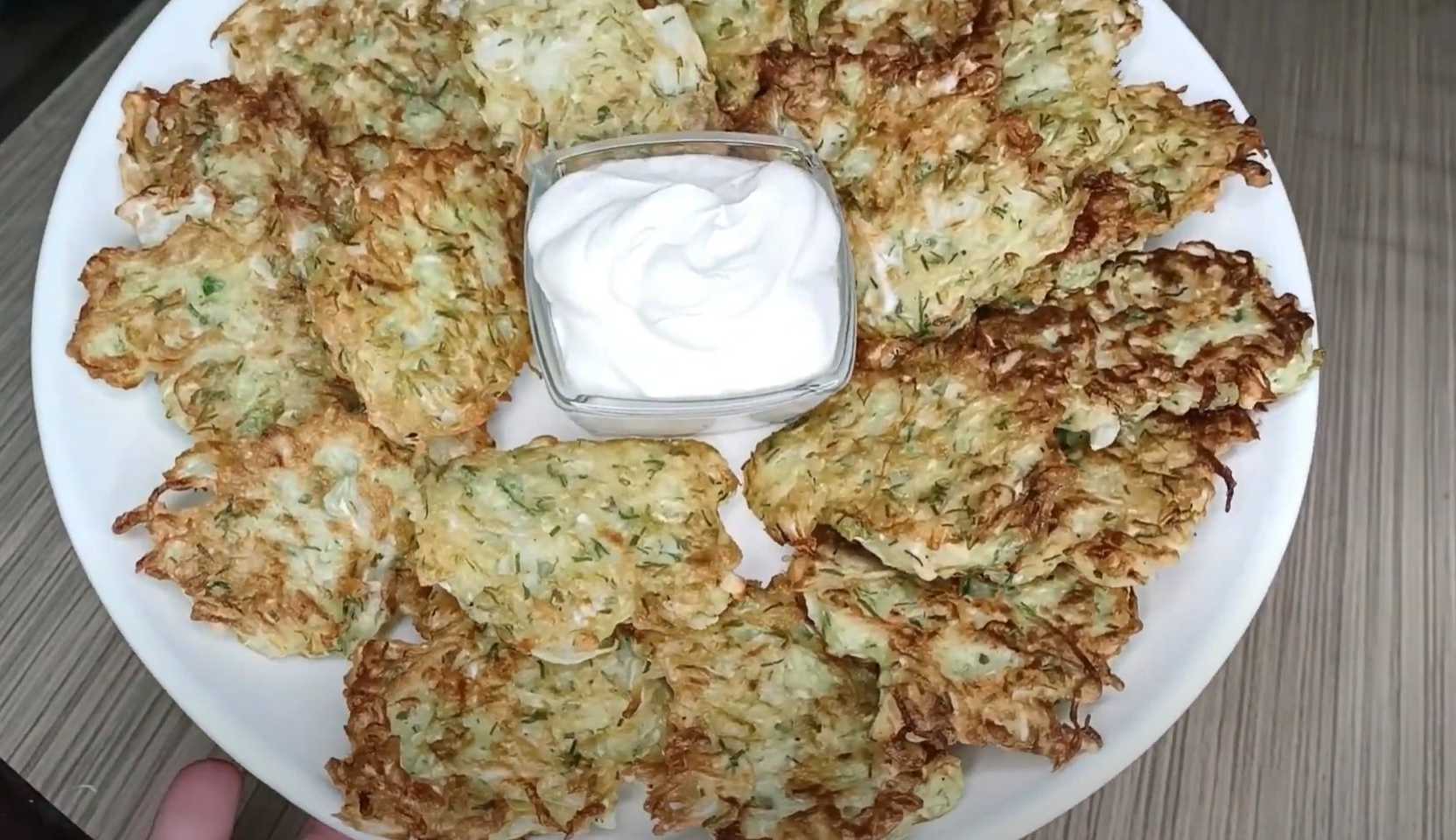 Image du plat : Beignets de courgettes et de chou