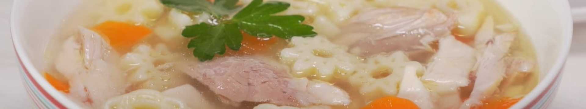 Soupe au poulet classique