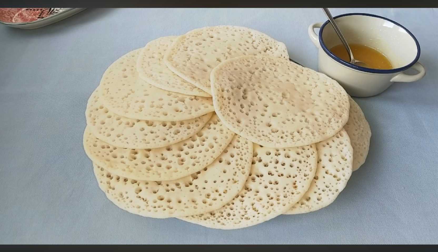 Image du plat : Crêpes marocaines à la semoule