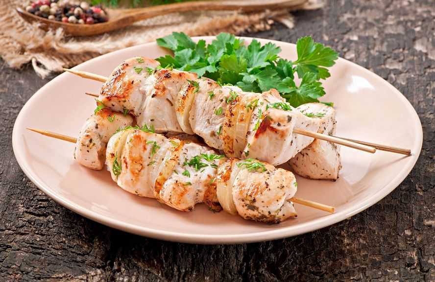 Recette : Brochettes de poulet au kéfir