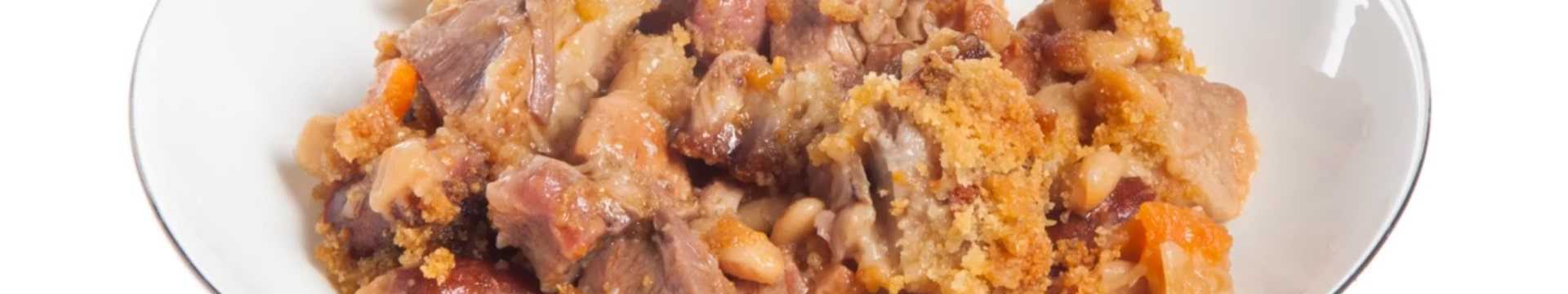 Cassoulet, ragoût de viande