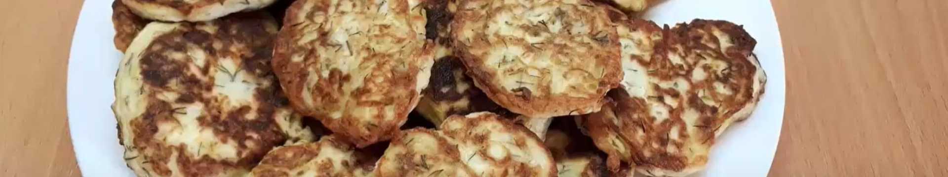 Crêpes de courgettes au fromage blanc