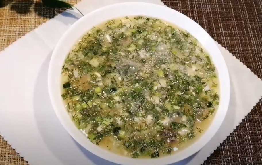 Recette : Okroshka avec kvas et viande