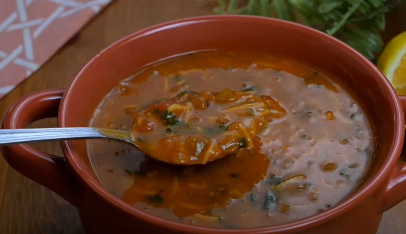 Image du plat : Soupe harira marocaine