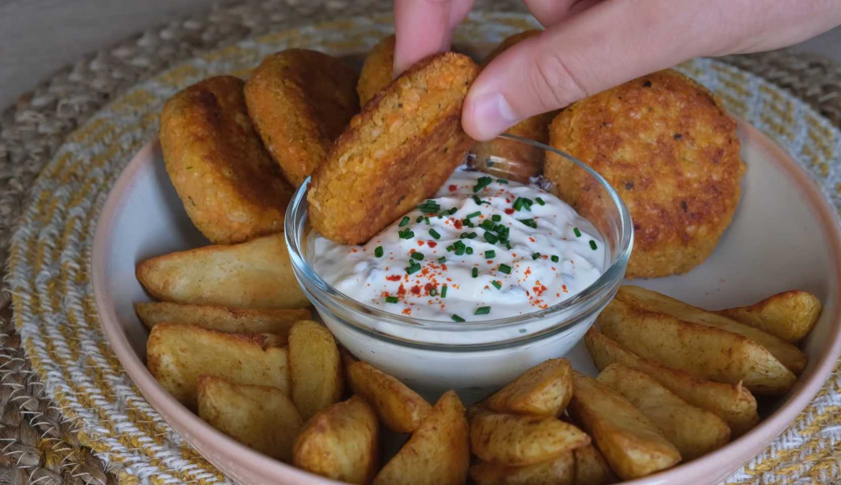Image du plat : Galettes de lentilles