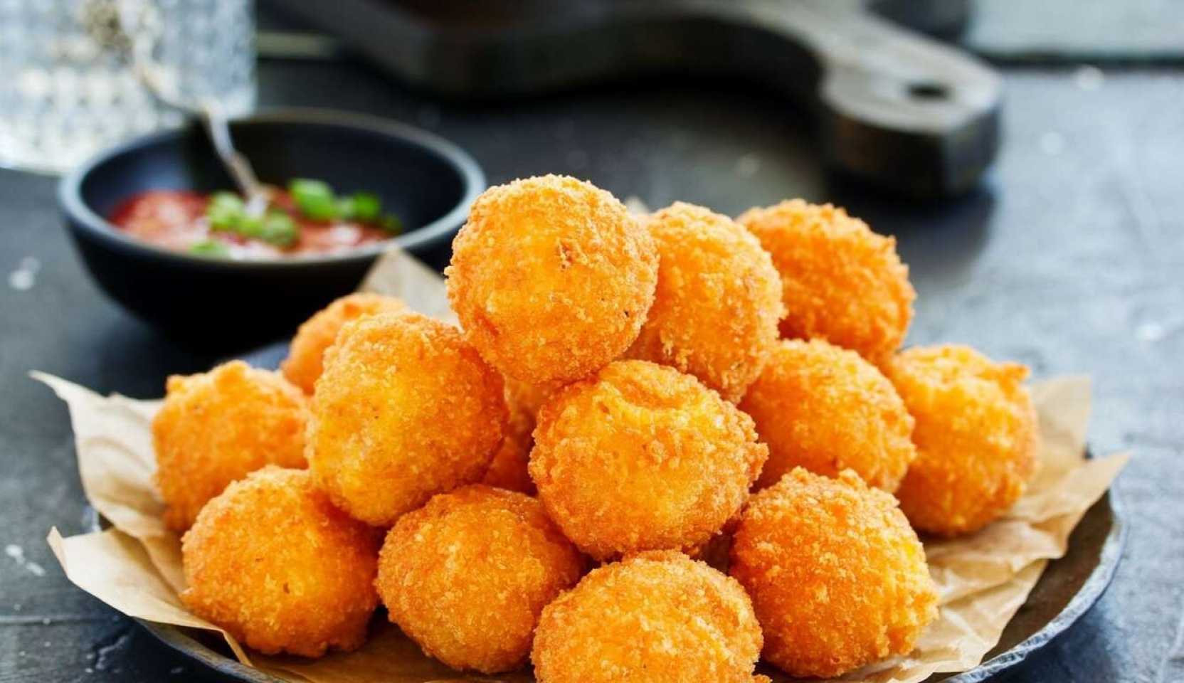 Image du plat : Boulettes de fromage aux olives