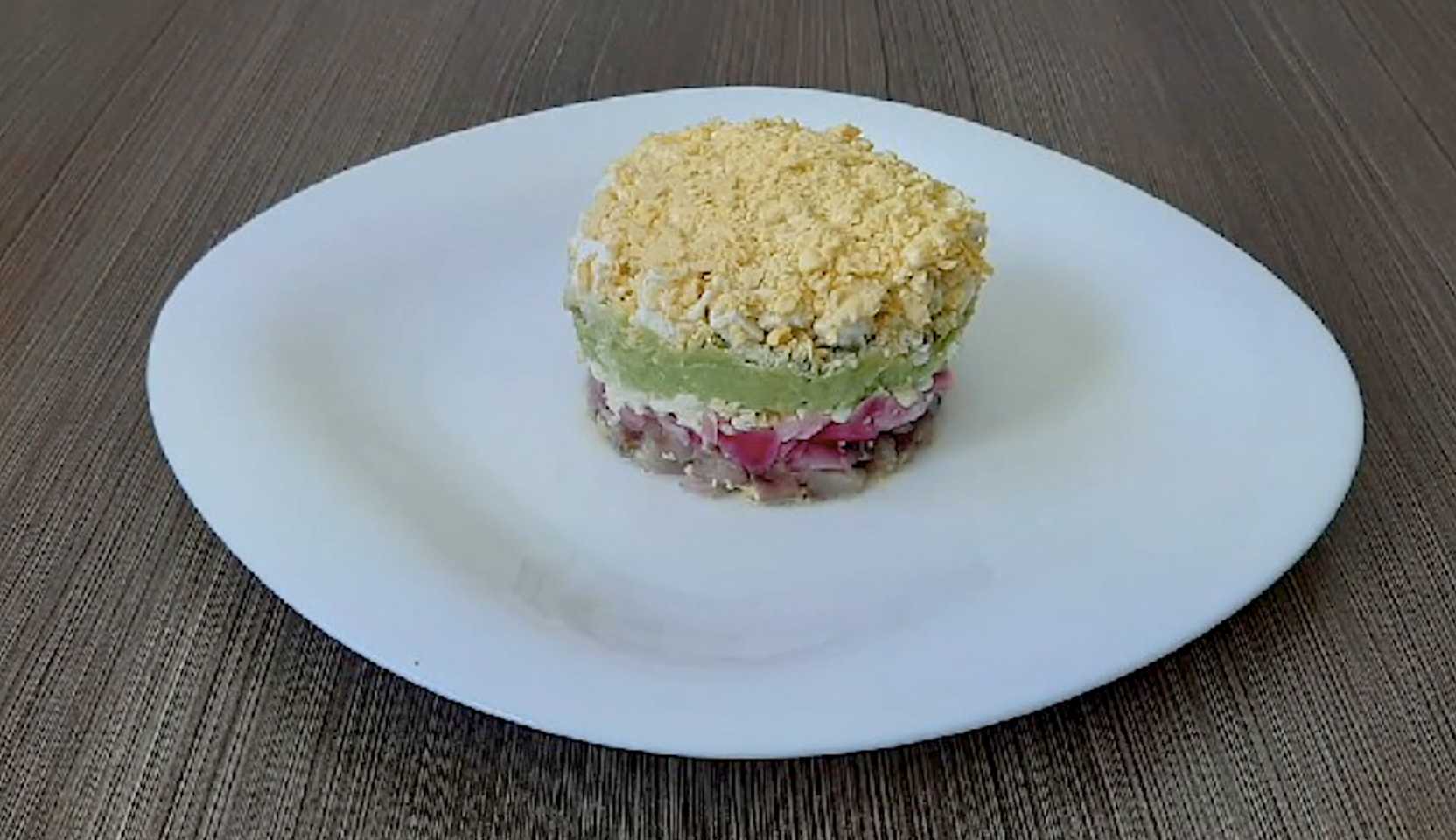 Image du plat : Hareng sous un manteau de fourrure sans betteraves