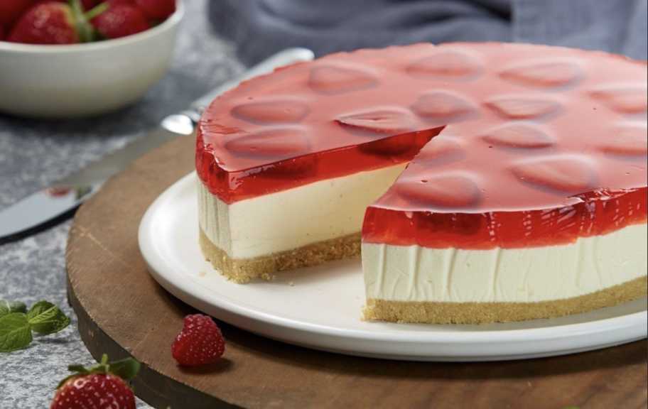 Recette : Shortcake aux fraises sans cuisson