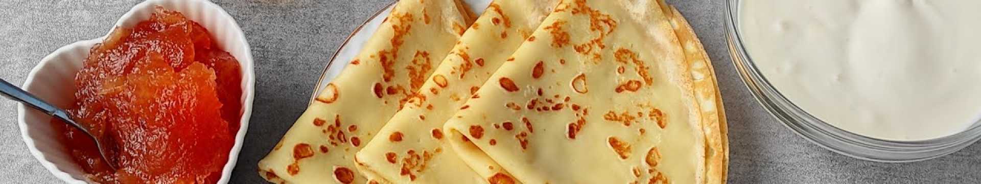 Crêpes à la crème
