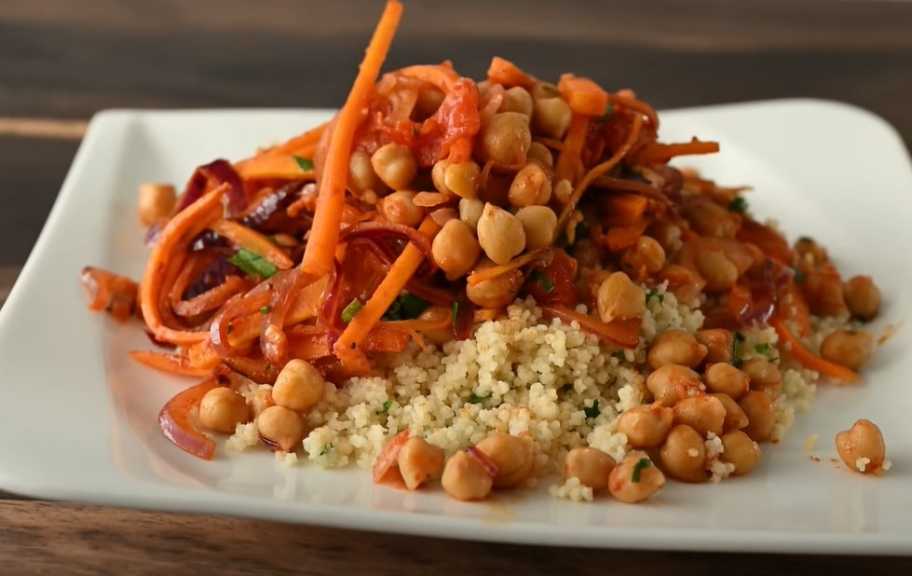 Recette : Sauté de pois chiches et de légumes
