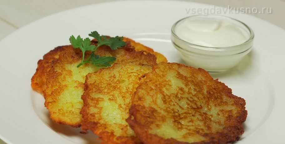 Recette : Crêpes de pommes de terre classiques