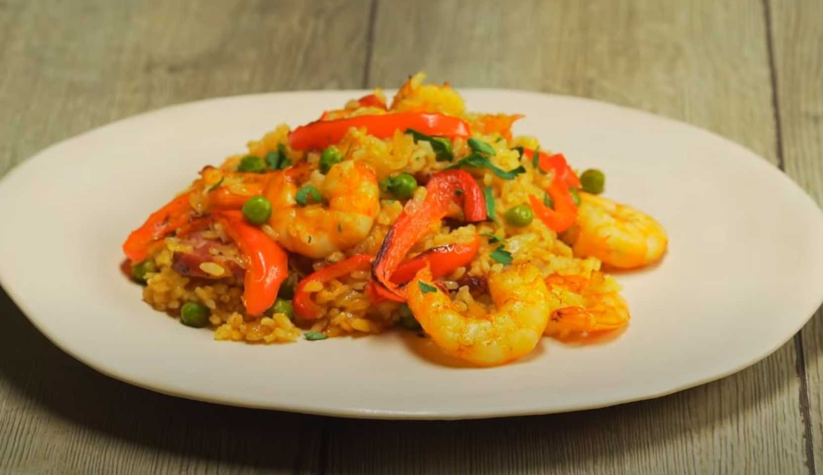 Image du plat : Paella aux crevettes