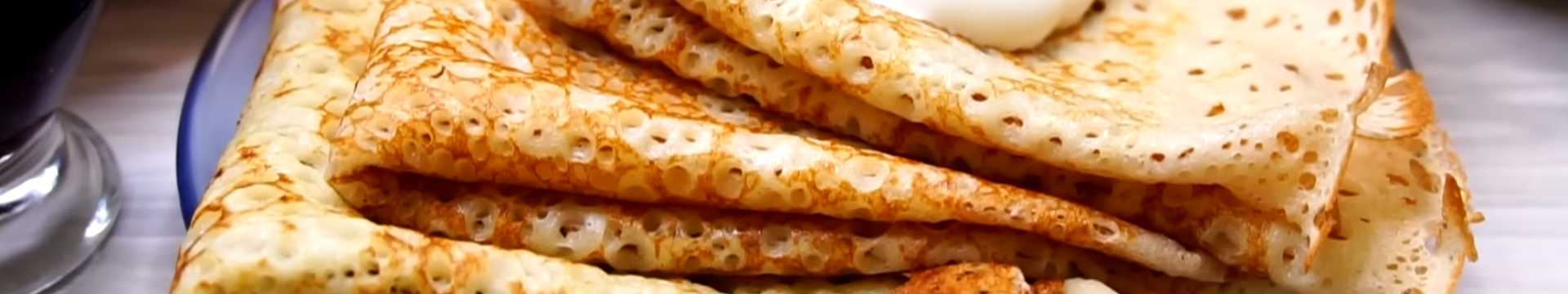Crêpes levées au lait