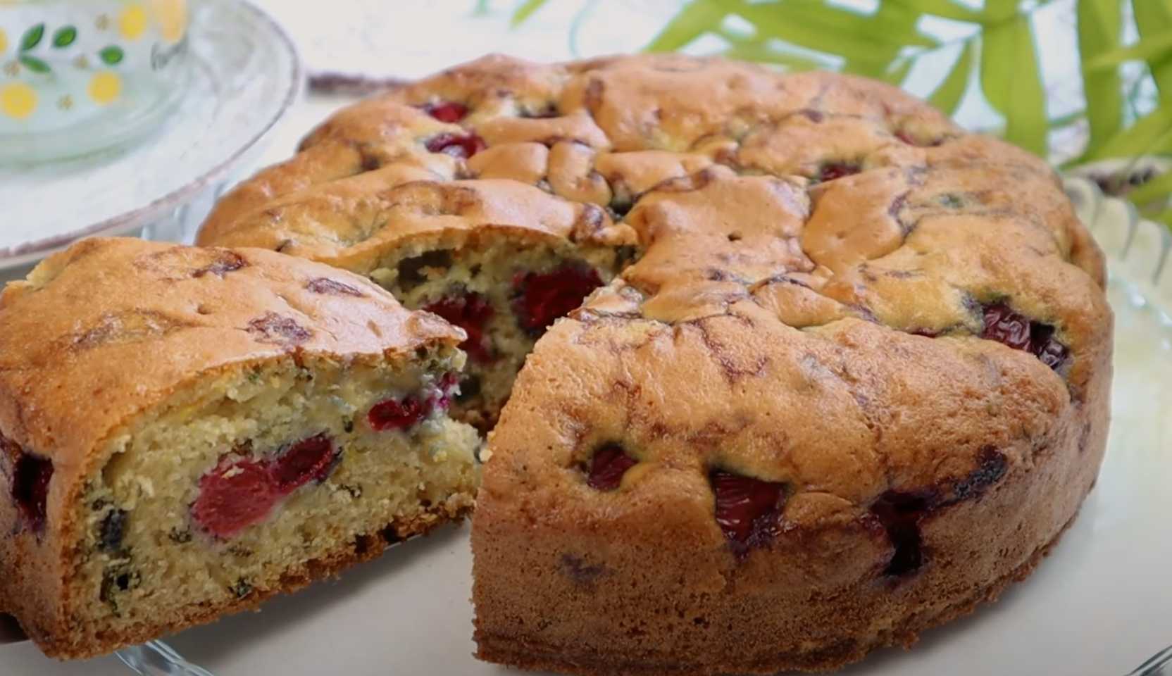 Image du plat : Charlotte aux cerises au four