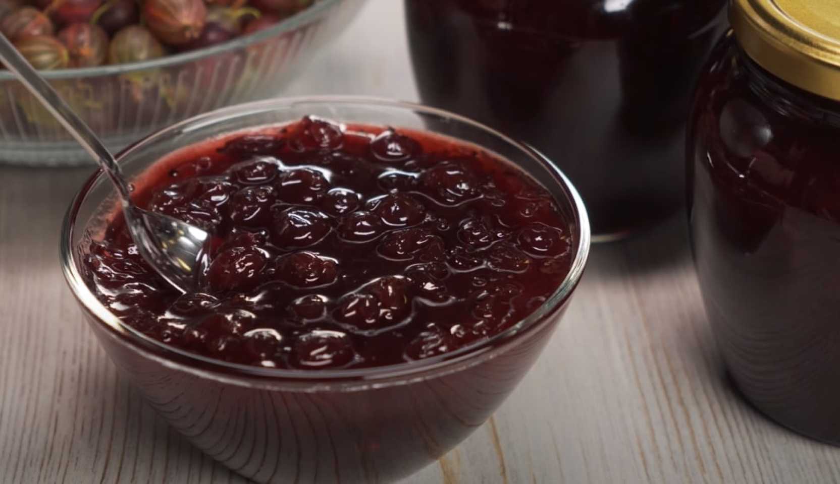 Image du plat : Confiture de groseilles à maquereau pour l'hiver