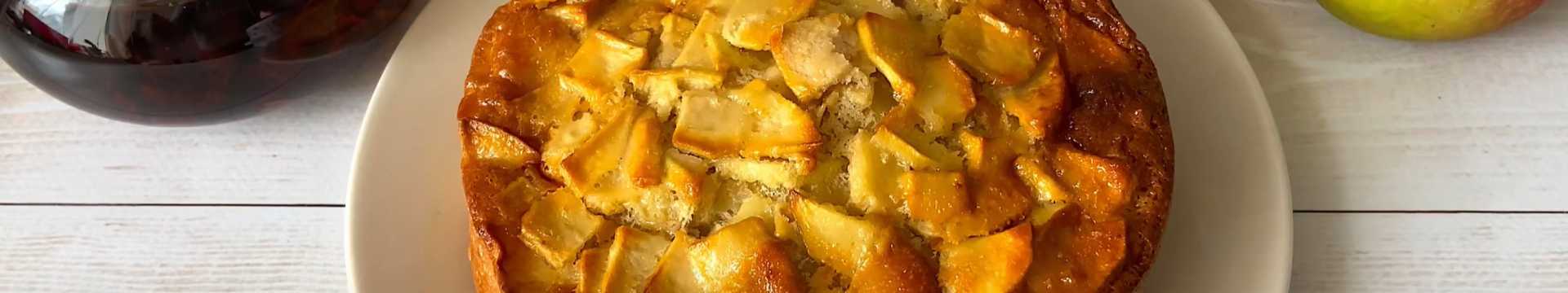 Charlotte aux pommes sans mixeur