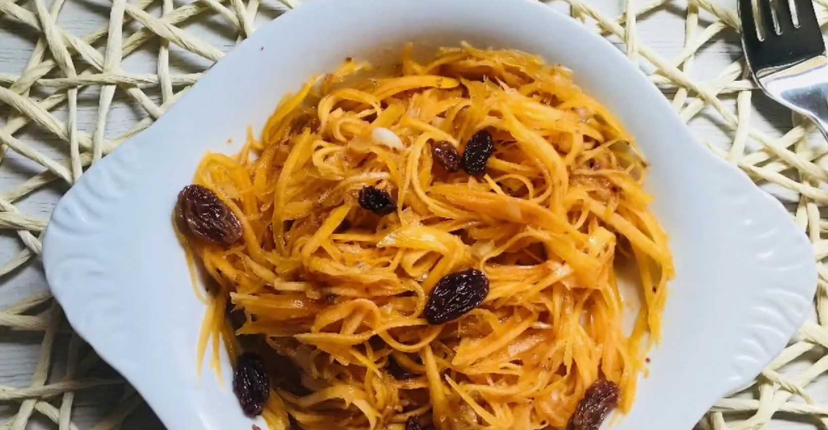 Image du plat : Courge spaghetti crue