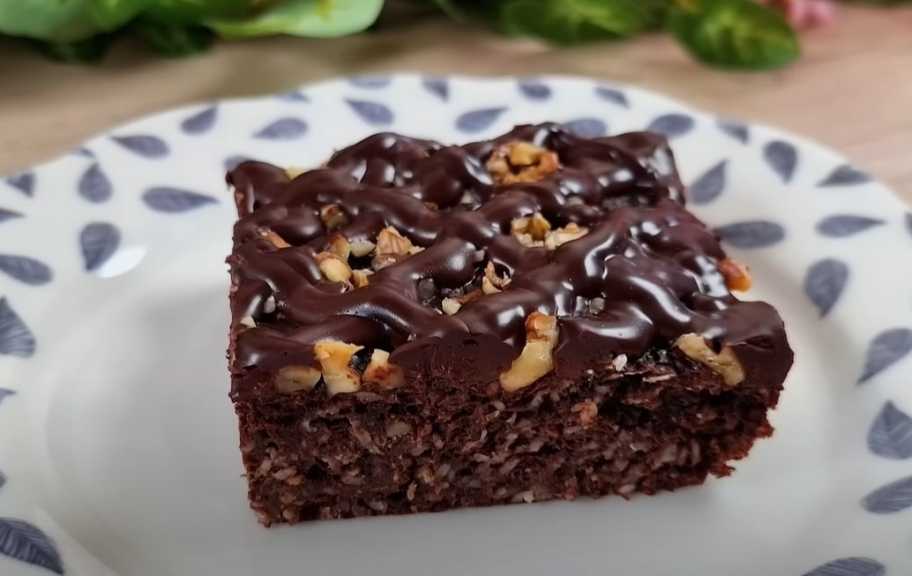 Recette : Tarte au chocolat et à la banane sans sucre