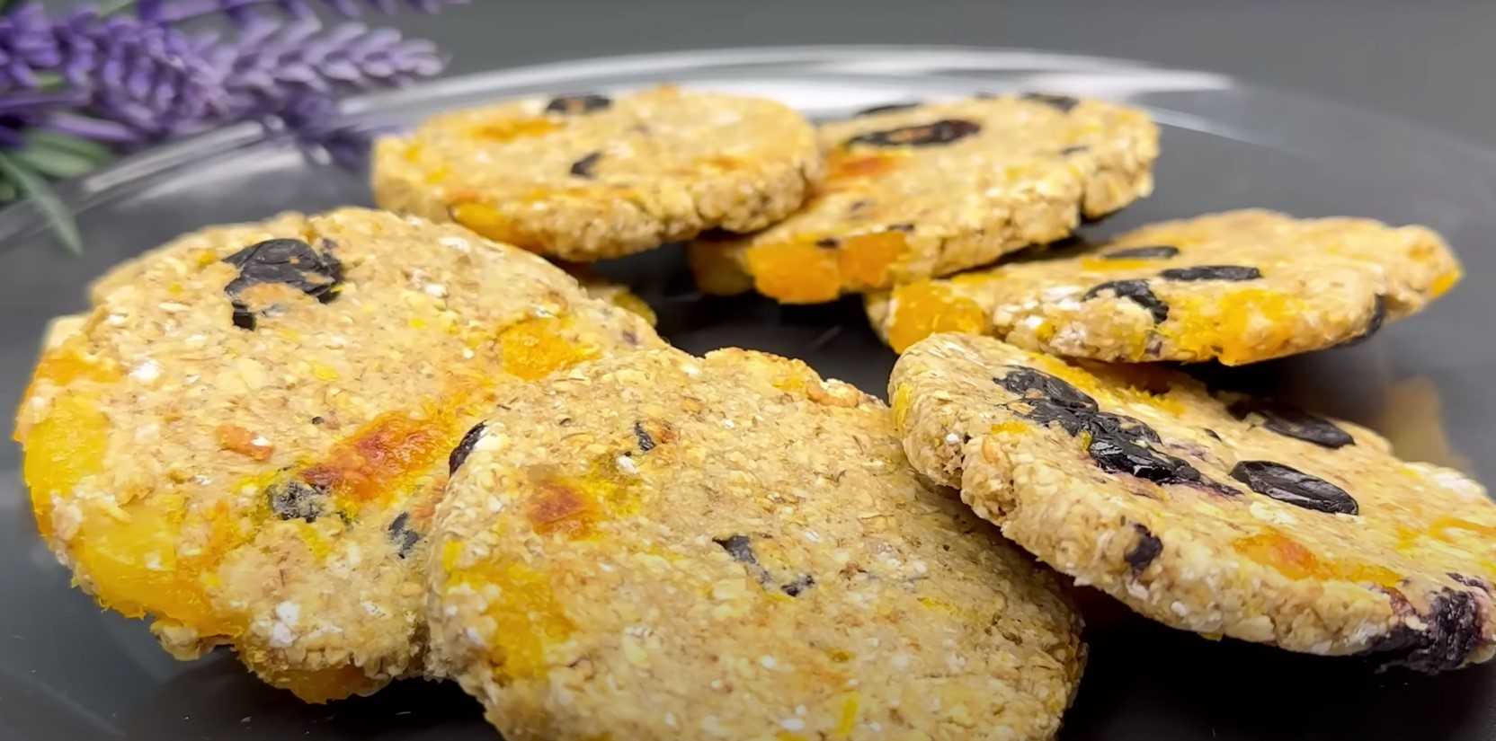Image du plat : Biscuits à l’avoine croustillants cuits à la poêle, sans farine ni sucre