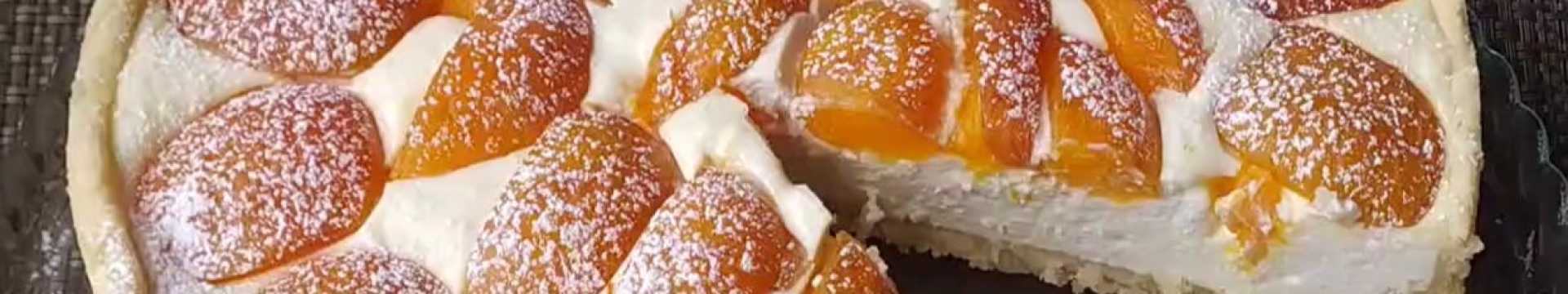 tarte froide aux abricots